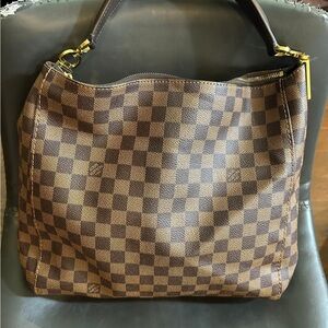 Louis Vuitton Damier Ebene Portobello Handbag – Pristine / Like New